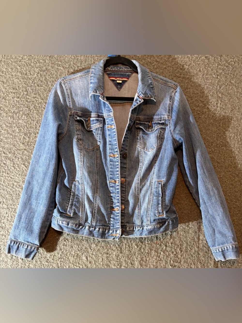 Tommy Hilfiger Light Blue Denim Jacket - Women's Trucker